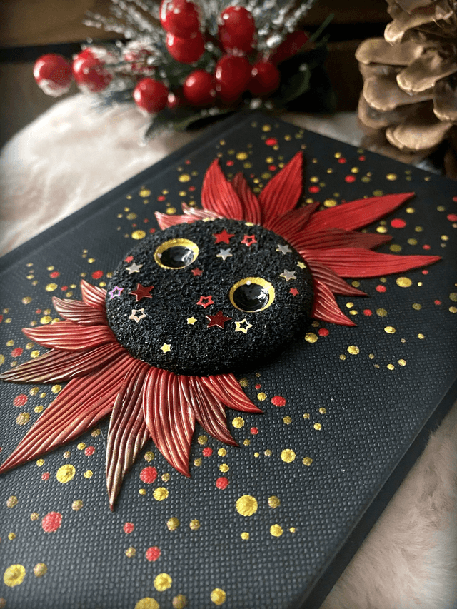 Petit Grimoire A6 esprit stellaire royal rouge
