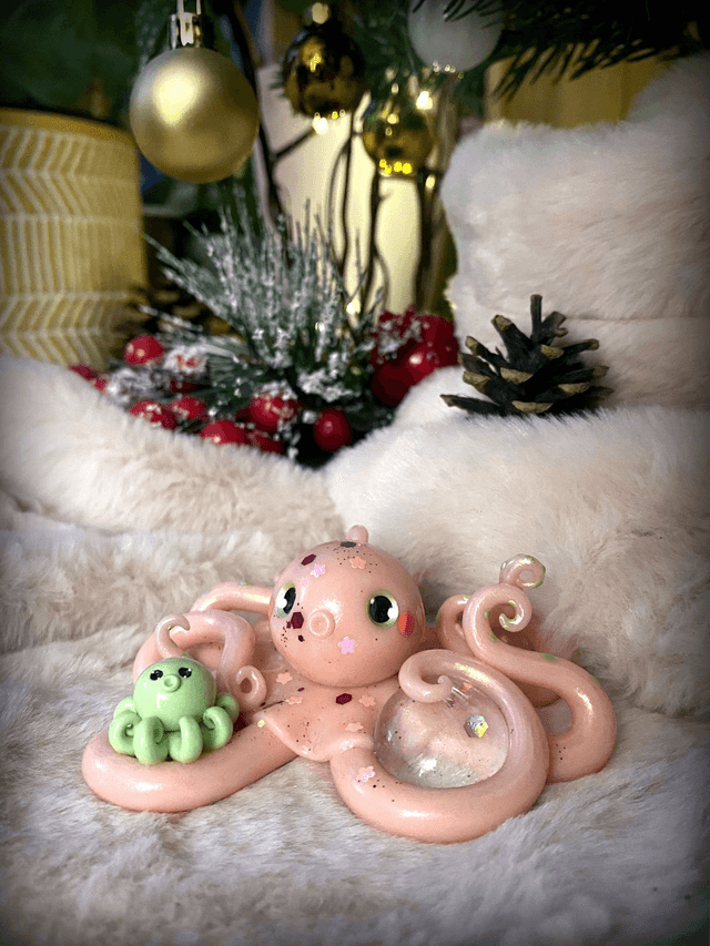 Petit poulpy rose