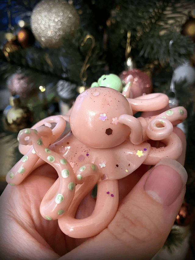 Petit poulpy rose
