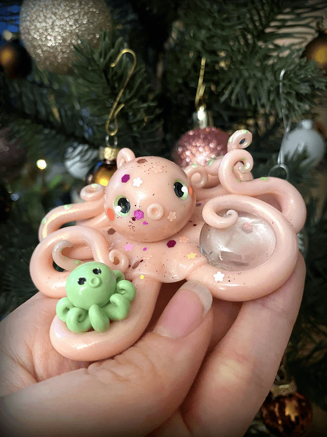 Petit poulpy rose