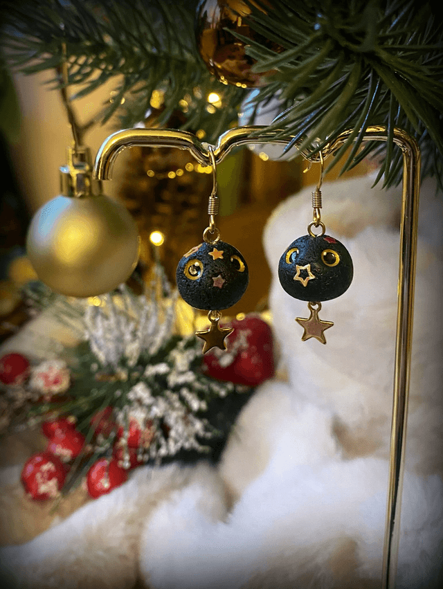 Boucles d&#039;oreilles pendantes esprits stellaires